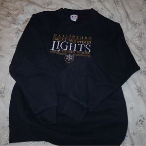 Vintage Gatlinburg Smoky Mountains Lights Sweatshirt